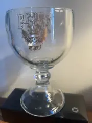 3 Floyds 2015 Dark Lord Day Goblet Snifter Dark Matter NEVER USED Schooner