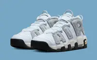 在飛比找Yahoo!奇摩拍賣優惠-Nike Air More Uptempo 96 QS 淺灰