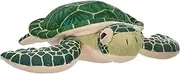 Wild Republic Green Sea Turtle Plush, Stuffed Animal, Plush Toy, Gifts for Kids, Cuddlekins Mini, 8 Inches
