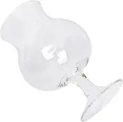 COLLBATH Elegant Shaped Footed Cup Drinking Cup for Whiskey Glass Goblet 450ml Bar Accessory