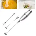 Electric Egg Frother Drink Foamer Whisk Mixer Stirrer Coffee Eggbeater Tool Set