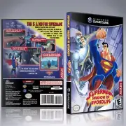 GameCube Replacement Case - NO GAME - Superman - Shadow of Apokolips