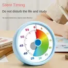 60 Minutes Kitchen Timer Ultra Silent Alarm Clock Visual Timer Kids Study Tool