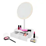 Toy 14 Piece Premium Light Up Vanity with Makeup Kit