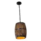 Nordic Wooden Lamp Shade Cafe Bedroom Office Wood Ceiling Light Shades Cover