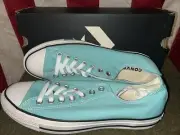 Converse Chuck Taylor All Star Low Bleached Aqua Unisex Men’s 9/ Women’s 11 NIB