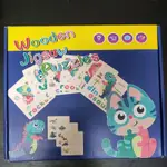 二手教具~WOODEN JIGSAW PUZZLES 拼圖(E)