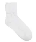 Jefferies Socks Women's 6 Pack Organic Cotton Turn Cuff Socks Size 12-6 L89715