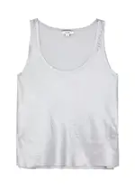 Vince Satin Tank - Silver - S (UK8-10 / S) S (UK8-10 / S)