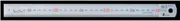 Shinwa Sokutei 13013 Straight Scale, Silver, 11.8 inches (30 cm), JIS1 Grade