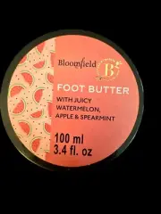 Bloomfield Refreshing Foot Butter Juicy Watermelon, Spearmint, Apple 3.4 fl oz