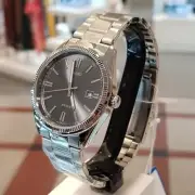 Casio Analog MTP-1302D-1A1 Mens Watch Metal Band Black Original New