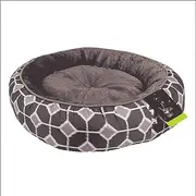 Cat and Dog Cushion Bed Donut Pet Bed Self-Warming Indoor Pet Pillow Cuddler Extra Soft Comfortable Pet Bed Sofa Plush Cats Dogs Nest Bed Cushions/Brown