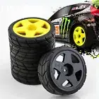 Drift Car Tires Tyre Wheel Rims for HPI KYOSHO Tamiya 1:10 Claw 43 WRC XV01 TT02