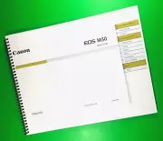 Owners Manual for Canon EOS M50 Camera 96 Pages W/Clear Covers!