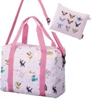 Pokémon Eevee Travel Carry-on bag that tucks away in a pouch Gowell Japan LTD