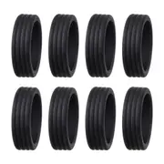 8x Luggage Wheel Protector Silicone Wheel Covers Suitcase