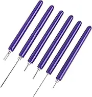 Paper Quilling Tool, 6pcs Slotted Quilling Tools, Different Sizes Quilling Tool Quilling Needle Pen for Quilling Strips, Multifunctional Quilling Slotted Pen Rolling Quilling Paper Crafts
