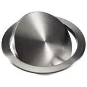 Kitchen Flap Lid Stainless Steel Flush Recessed Built-In Balance Flap Cover Trash Bin Garbage Can Tr Round