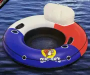 BUC-EE's Bestway Hydro-Force Rapid Rider Tube - Red, White and Blue