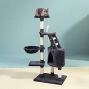 i.Pet Cat Multi Level 120cm Scratching Post Tower