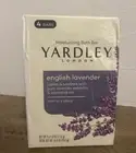 Yardley English Lavender Bar Soap With Essential Oils 4.0 oz Each Bar x 4 Bars