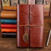 Notebook Diary Notepad PU Leather Spiral Literature Note Book Paper Replaceable