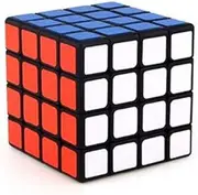 HUIJINCHAOSHI Game Cube, ABS Environmental Material, Second-Order Third-Order Square Fourth-Order Fifth-Order Sticker Solid Color Puzzle Toy Handheld Games ( Color : 1 )