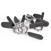 Barbell Clamp Spring Collar Clips Gym Weight Dumbbell Lock Kit Barbell Loc-JU