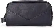 [TATSEN] Large-Capacity Casual Multi-Functional Makeup Wash Bag Men's Fashion Double-Layer Clutch Bag