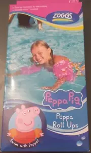 Zoggs Peppa Pig Arm Roll Ups For Swimming