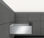 Blum 770C45S0S LEGRABOX 18" L x 7" H Full Extension Concealed - Grey