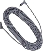 for Rectangular Satellite Replacement Cable, 30ft Cable Cord Wire for Rectangular V2, Rubber and Red Copper, Construction, Cable Extension, Grey