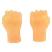 2pcs/set Funny Simulation Left Right Mini Hands Puppets Children Toy Rock Toys