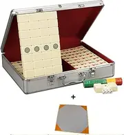 Boutique Mahjong Set - Exquisite Aluminum Gift Box, Production, Majong Set Mah Jong Mah Jongg Sets Majiang,Big/Small Style