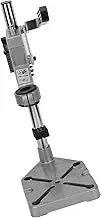 Two Mounting Holes, Tunable Electric Drill Press Stand Workstation, Double Holes Workbench Repair Tool Bench Clamp for Support