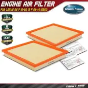 2x Engine Air Filter for Lexus GS F 16-20 IS F 08-14 IS500 22-24 RC F 2015-2023 (for: Lexus)