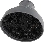 NULYLU Collapsible Hair Dryer Nozzle Attachment Diffuser for Easy Installation and Cleaning Design for Various Hair Dryer Grey Color
