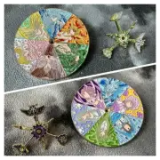 Turnable 2 in 1 Pin Cardcaptor Sakura Cards Enamel Pin Could be Wear Separately