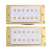 Humbucker Pickups Pearl shell Top w/Frame Guitar Pickups Set for LP SG