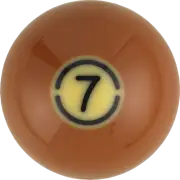 Individual Aramith #7 Tournament TV Set Replacement Pool Ball - RBATPC