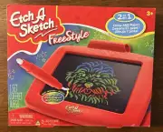 Etch A Sketch Freestyle Drawing Tablet 2-in-1 Stylus Pen & Magic Paintbrush New