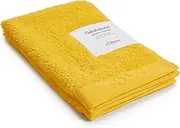 s.Oliver Guest Towel 30 x 50 cm 100% Cotton 600 g/m² Soft and Absorbent Guest Towel Yellow
