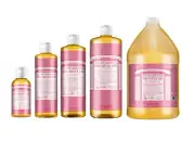 New Dr. Bronner's Pure-Castile Soap Liquid Hemp Cherry Blossom All Size Bronners