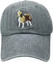[MINYJHZ] Beagle Hat, Vintage Washed Cotton Adjustable Baseball Cap, Lightweight Breathable for Men, Women, Dog Lovers