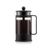Bodum 1.0 L Black KENYA French press coffee maker, 8 cup, 1.0 l, 34 oz 1 pcs