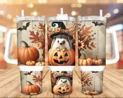 Autumn Porcupine Stainless Steel Tumbler, 40 Oz