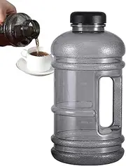 Gym Water Bottle, Water Flask Kettle, Leakproof Fitness Flask Supplies For Workout Outdoor Hiking Camping Travel School Running Biking Swimming Yoga