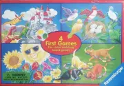 Ravensburger 244515 "First Four Games" Four Color-matching board game