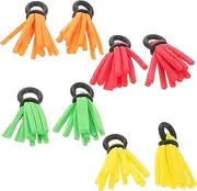 NULYLU 8pcs Fly Fishing Floats with Foam Strike Indicators Stream Floats for Trout Catfish Includes Line Accessories
